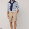 bermuda shorts with drawstring waist