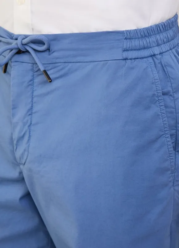 bermuda shorts with drawstring waist