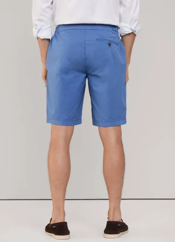 bermuda shorts with drawstring waist