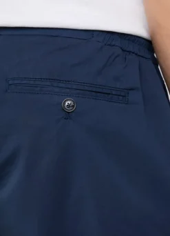 bermuda shorts with drawstring waist
