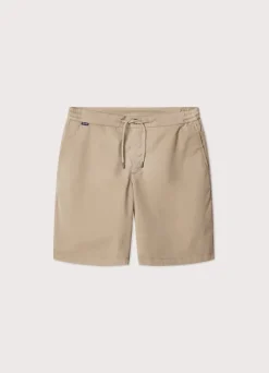 bermuda shorts with drawstring waist