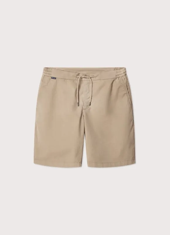 bermuda shorts with drawstring waist