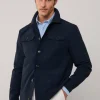 buttoned closure overshirt