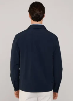 buttoned closure overshirt