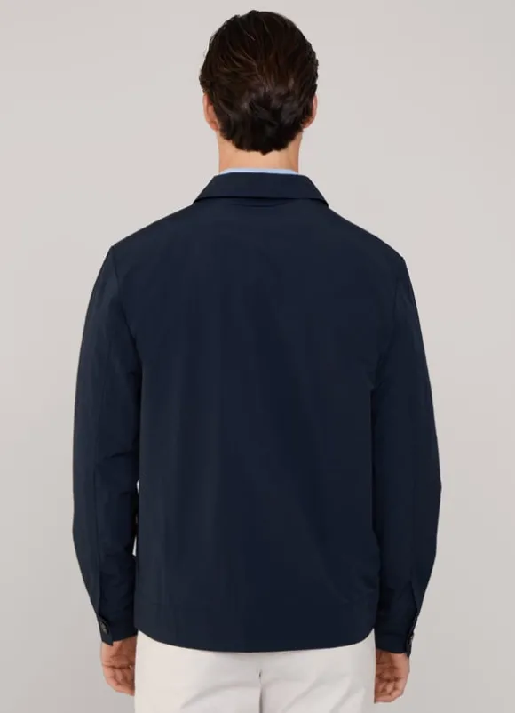 buttoned closure overshirt