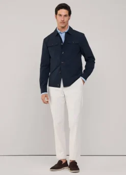 buttoned closure overshirt