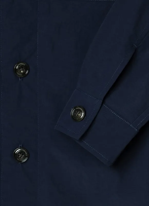 buttoned closure overshirt