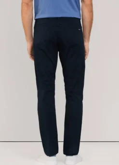 classic fit gabardine trousers