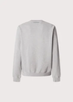 embroidered bird crew neck sweatshirt
