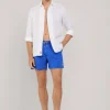 embroidered bird swim shorts