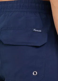 embroidered bird swim shorts