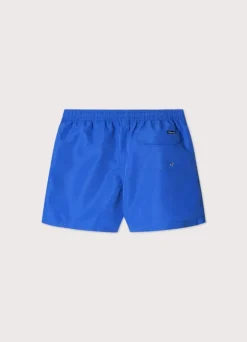 embroidered bird swim shorts