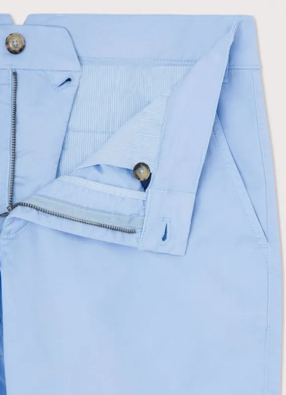 garment dyed stretch bermuda shorts