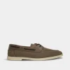 leather boat shoes
