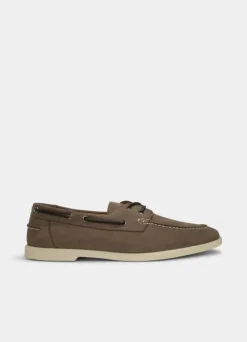 leather boat shoes