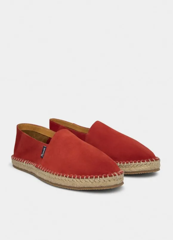 leather espadrilles