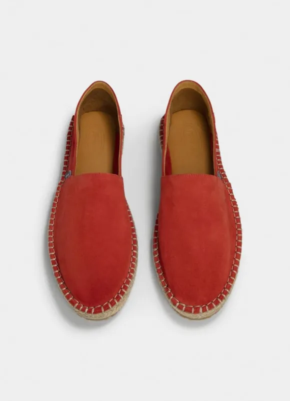 leather espadrilles