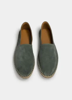 leather espadrilles