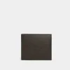 leather folding wallet