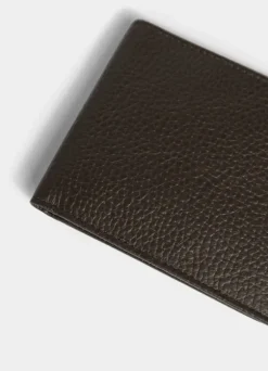 leather folding wallet