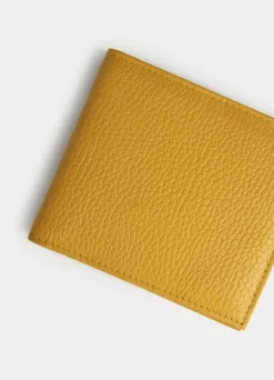 leather folding wallet
