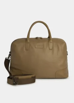 leather travel bag
