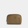leather washbag
