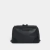 leather washbag