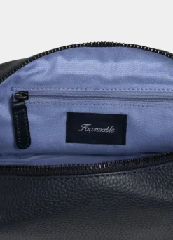 leather washbag