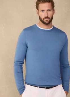 merino wool crew neck jumper