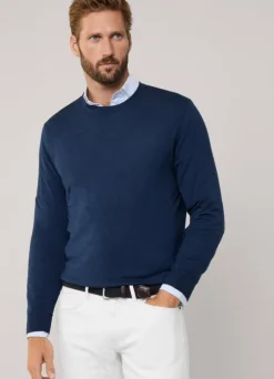 merino wool crew neck jumper