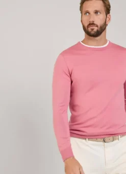 merino wool crew neck jumper