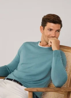 merino wool crew neck jumper