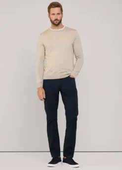 merino wool crew neck jumper