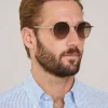 metallic sunglasses