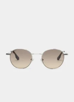 metallic sunglasses