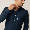 regular fit 120 thread count poplin shirt
