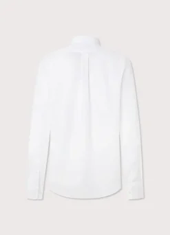 regular fit 120 thread count poplin shirt