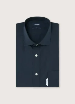 regular fit 120 thread count poplin shirt