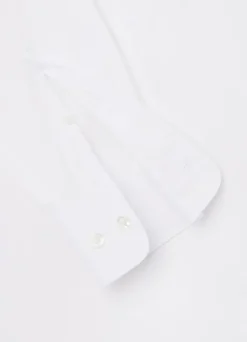regular fit 120 thread count poplin shirt