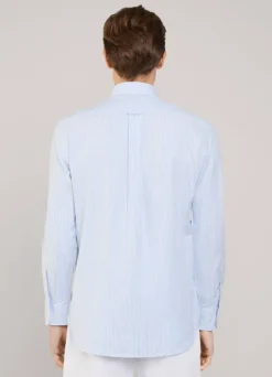 regular fit bengal striped oxford shirt