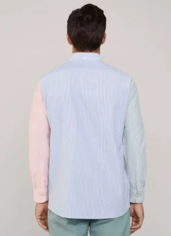 regular fit bengal striped oxford shirt