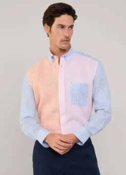 regular fit bengal striped shirt