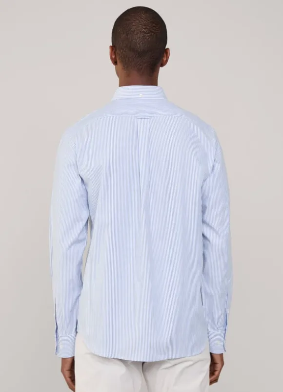 regular fit bengal striped oxford shirt