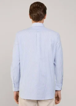 regular fit bengal striped oxford shirt