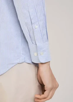 regular fit bengal striped oxford shirt