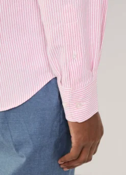 regular fit bengal striped oxford shirt