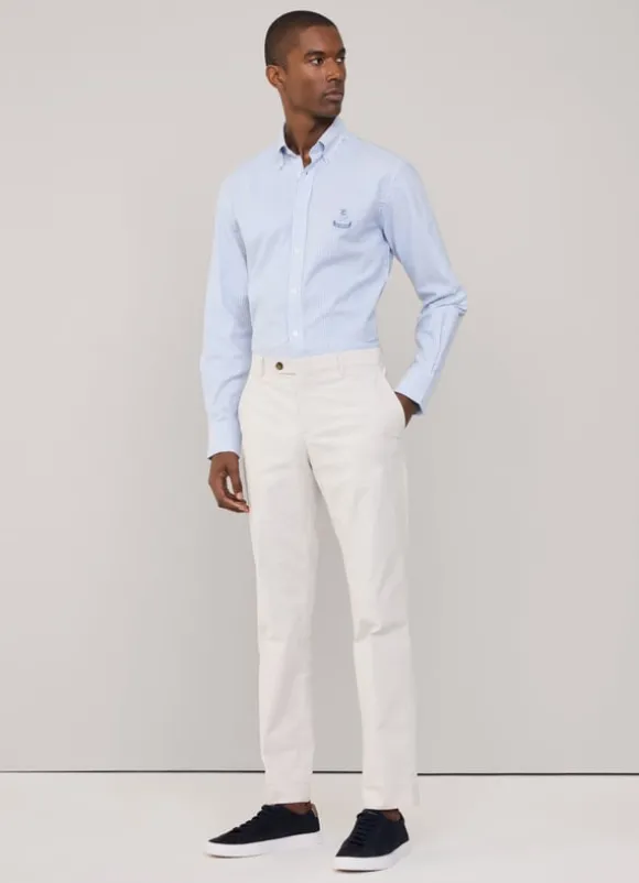 regular fit bengal striped oxford shirt