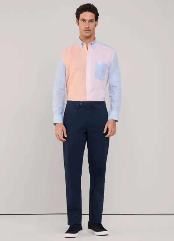 regular fit bengal striped shirt