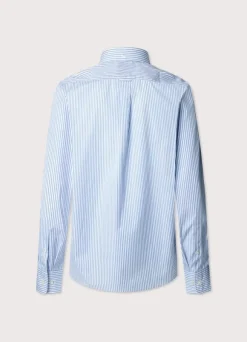 regular fit bengal striped poplin shirt